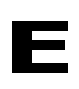 E 